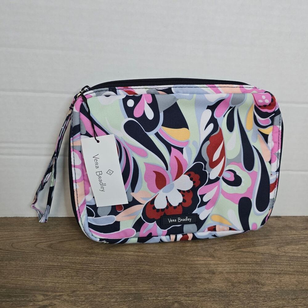 Vera Bradley lighten up wipes pouch Mod Paisley NWT